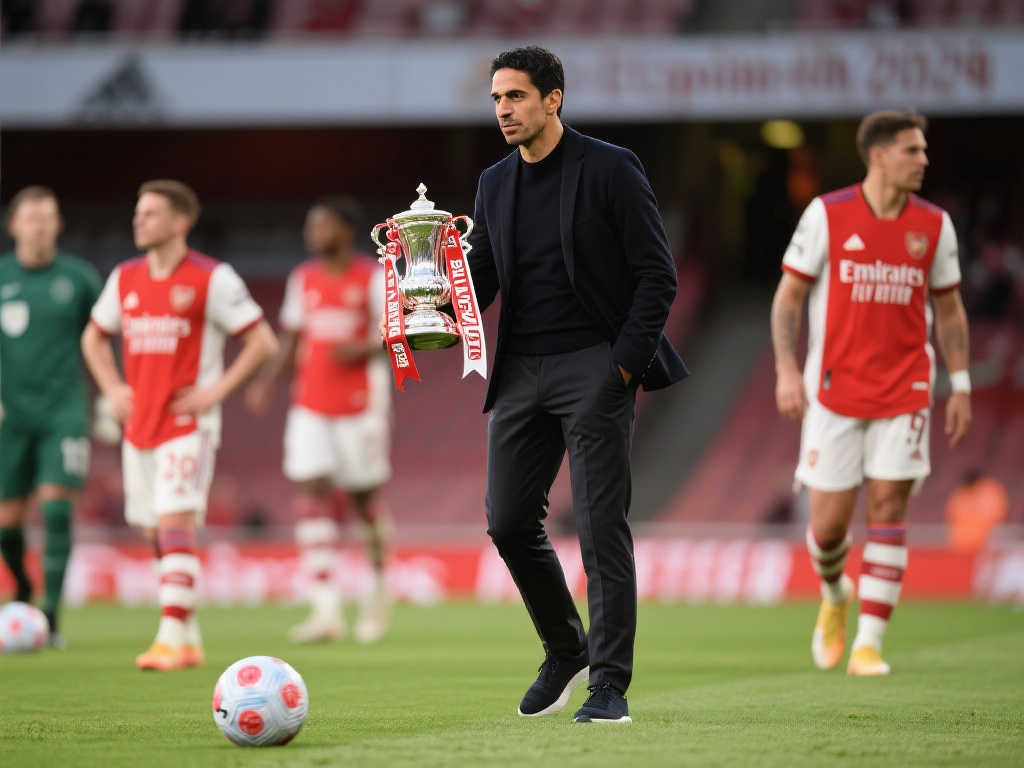 阿森纳5年豪掷8亿却四大皆空,阿尔特塔仅获1座足总杯 阿森纳5年豪掷8亿却四大皆空,阿尔特塔仅获1座足总杯