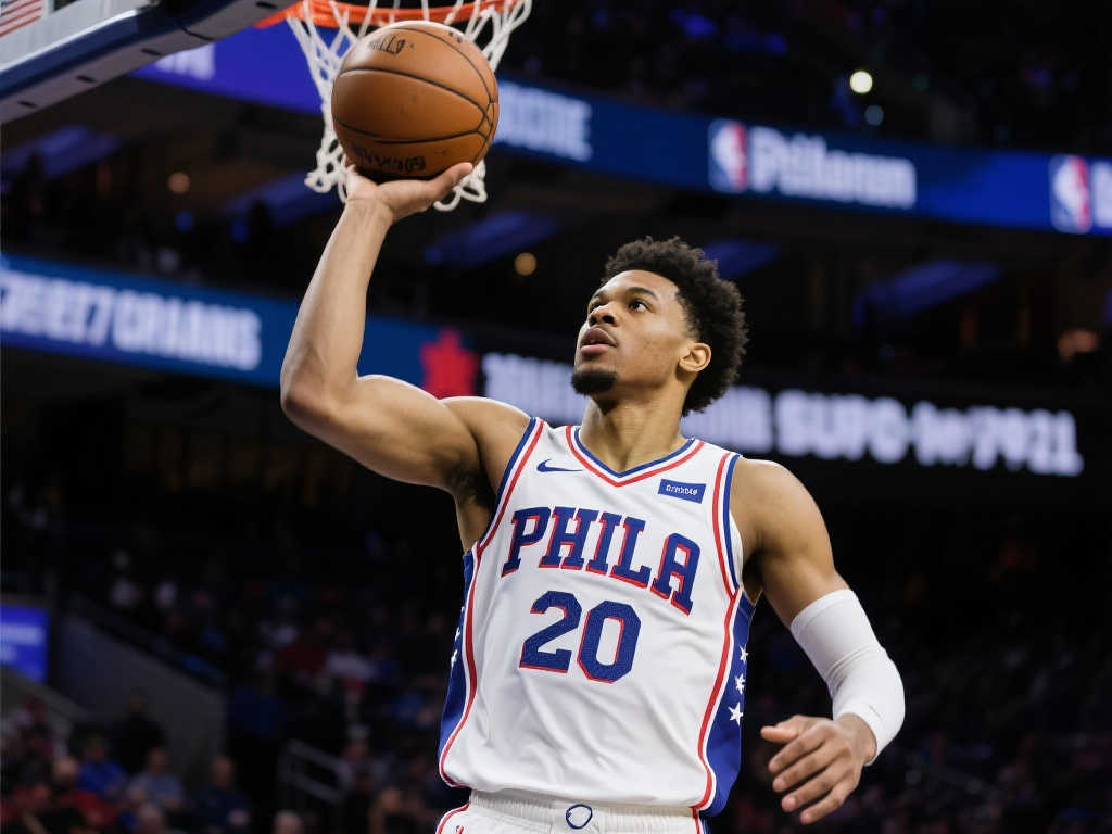 76人新星崛起！麦凯恩7场连砍20+，最佳新秀热门候选？